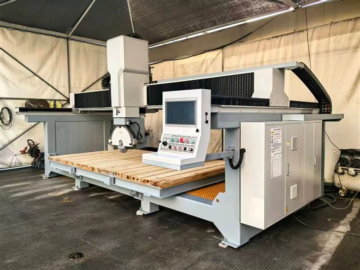 4 Axis PLC Control Bridge Saw suppliers